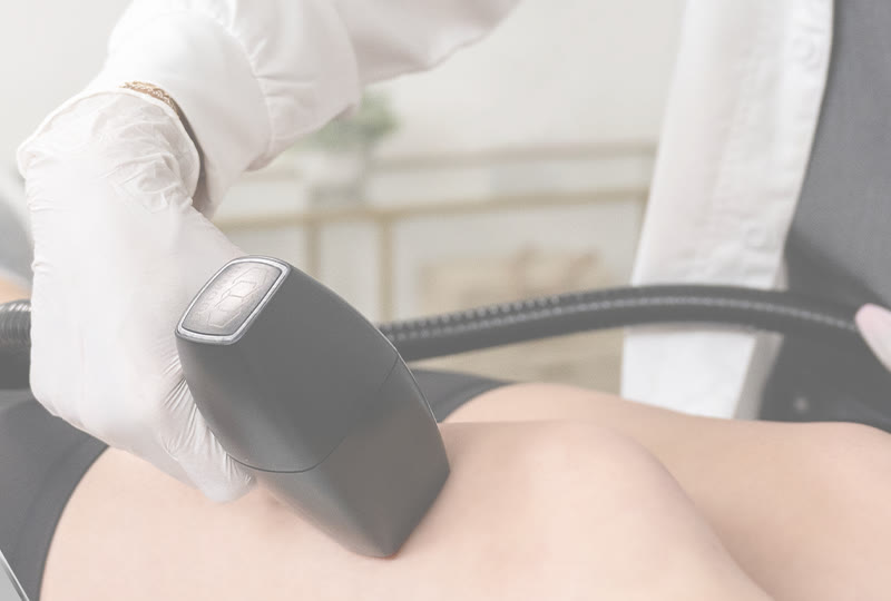 Fusion laser hair removal treatment at SkinCredible Wichita KS